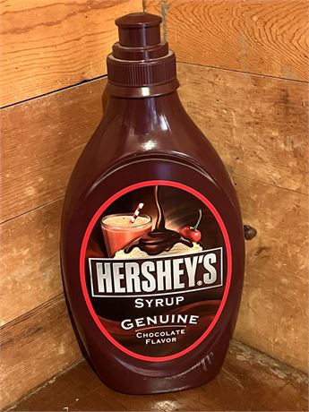 Giant Bottle of Hershey's Syrup