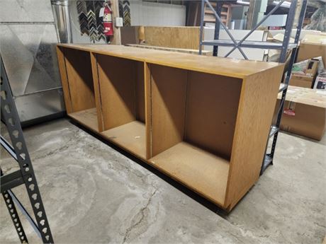 Large Rolling Cabinet with Shelving Clips...97x24x42