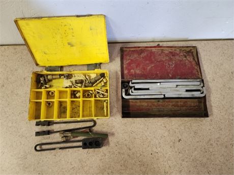 Assorted Brass Fittings/Flange Tools/Pullers