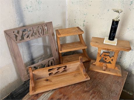 Woodworking Class Pieces