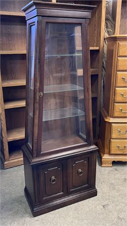 Very Cool Vintage Lighted Hutch/Curio...26x13x68