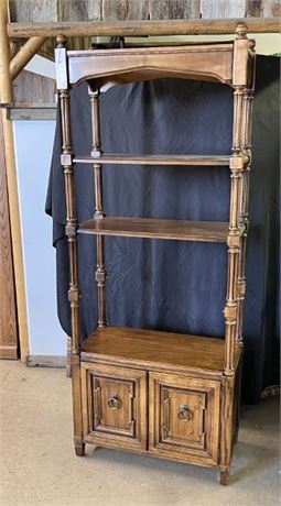 Nice Shelving Unit with Bottom Cabinet...28x45x71