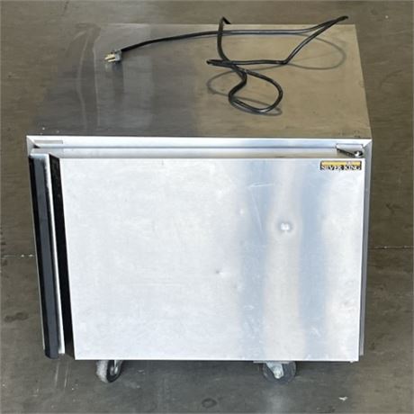 Stainless SilverKing Counter Top or Under Counter Refrigerator...27x32x20