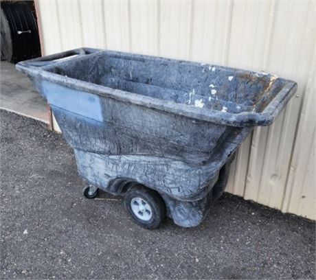 Industrial Rolling Trash Container...57x27x34