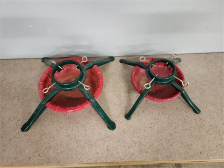 Christmas Tree Stand Pair