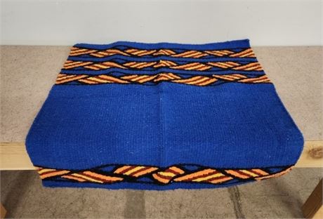 Nice Wool Saddle Blanket...36x34