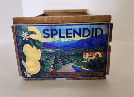 Vintage Fruit Crate