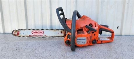 16"  Husqvarna 240 Chainsaw...Runs