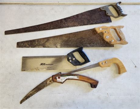 Assorted Saws