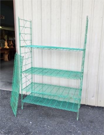 Sturdy Metal Rack Shelving Unit...48x18x72