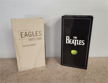 Collectible Eagles & Beatles CD Sets