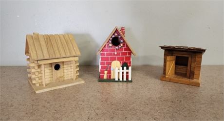 Birdhouse Trio