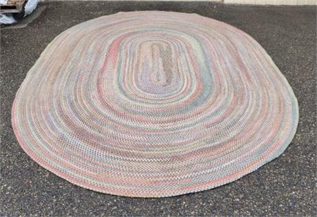 Large 10'x12' Wool Area Rug