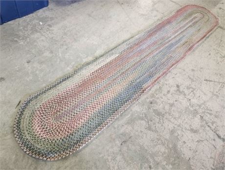 10'  Wool Runner Rug w/ Pad