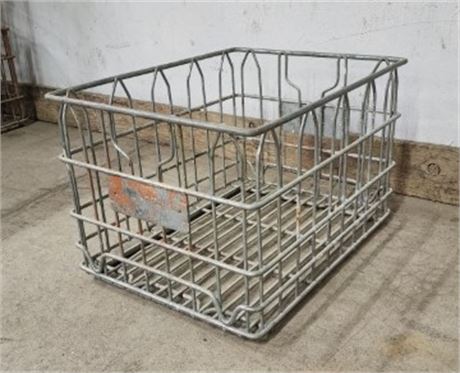 Vintage Metal Crate