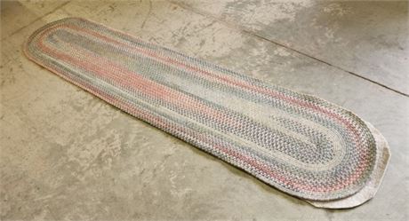 10' Wool Runner Rug w/ Pad #2