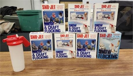 New In Box Sno Jet Flocking