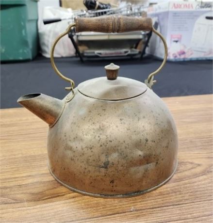 Vintage Copper Tea Pot