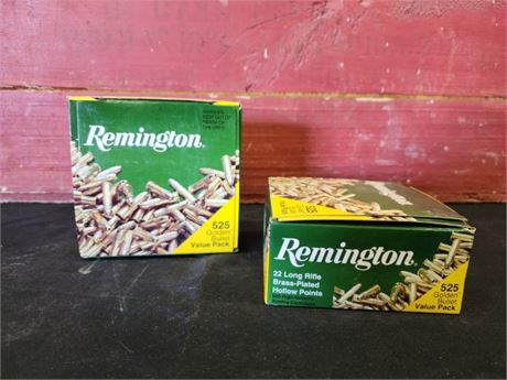 Factory Remington 22lr Ammo...1050rds