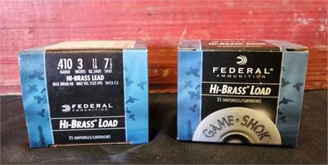 Factory Federal 410 Shotshells...50rds