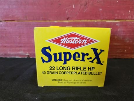 Factory Western 22lr Ammo...400rds