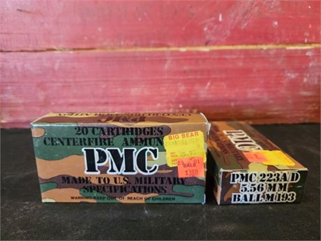 Factory PMC 223-5,56 Ammo...40rds