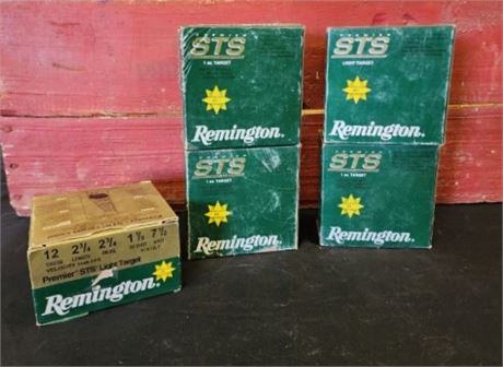 Factory Remington 12 Gauge Shotshells...125rds