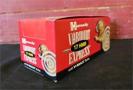 Factory Hornaday 17HMR Ammo...500rds