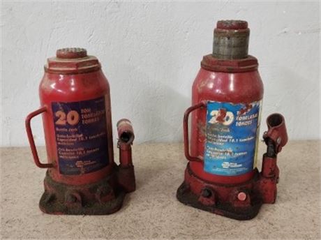 2-20 Ton Bottle Jacks