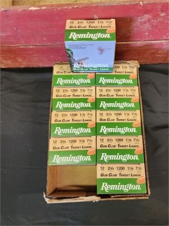 Factory Remington 12 Gauge Shotshells...250rds