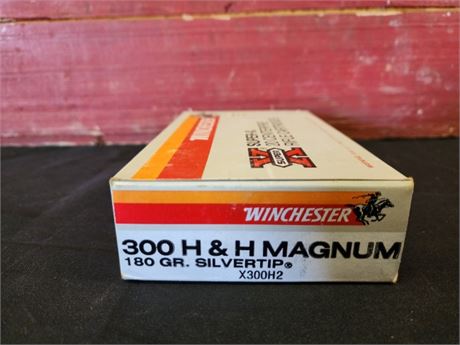 Factory Winchester 300 H&H MAG Ammo...20rds