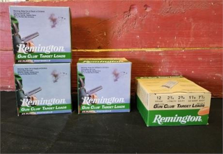 Factory Remington 12 Gauge Shotshells...100rds