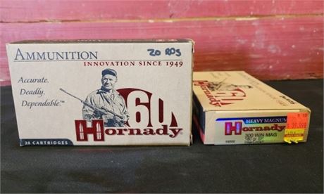 Factory Hornaday 300 WIN Ammo...40rds