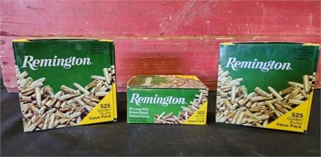 Factory Remington .22lr Ammo...1575rds