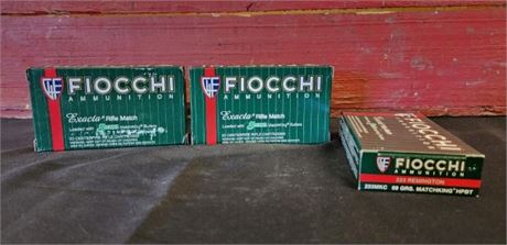 Factory Fiocchi 223 REM Ammo...60rds