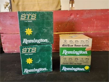 Factory Remington 12 Gauge Shotshells...100rds