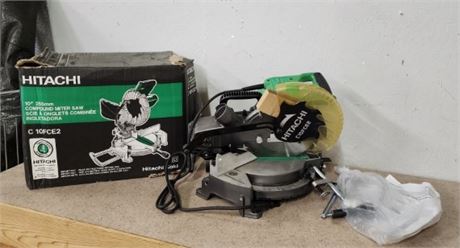 New Hitachi 10" Compound Miter Saw