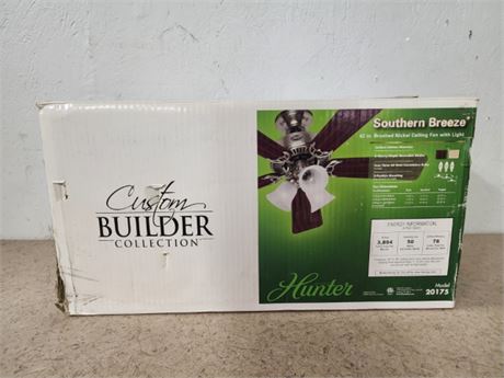 New In Box 42" Lighted Ceiling Fan