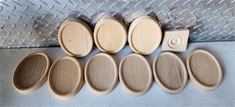 Oak Hand Rail Ovals...4x5