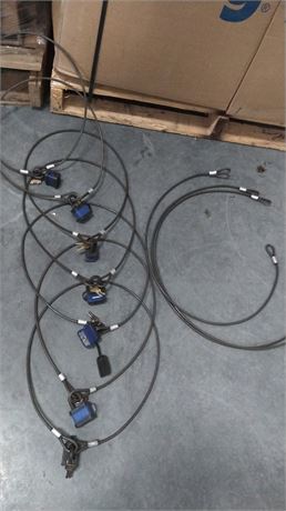 10 Cables and 7 Padlocks (NEW)