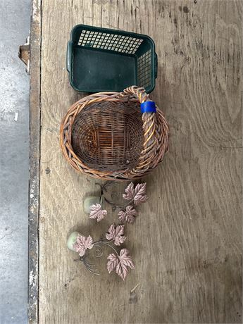 Baskets and Candle Holders