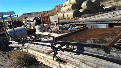 Overhead Rack off a Flatbed