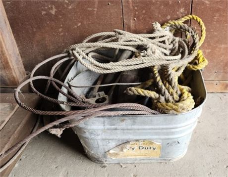 Cable Chokes/Rope/Hardware & Buckets