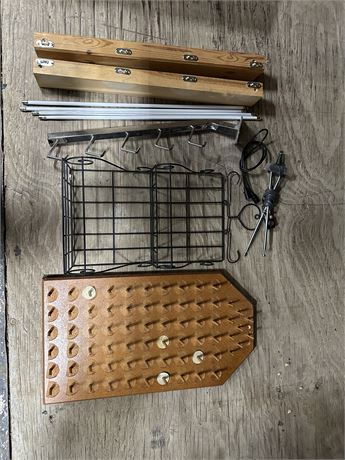 Wall Mount Thread Rack and misc