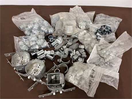 Assorted Metal Electrical Components