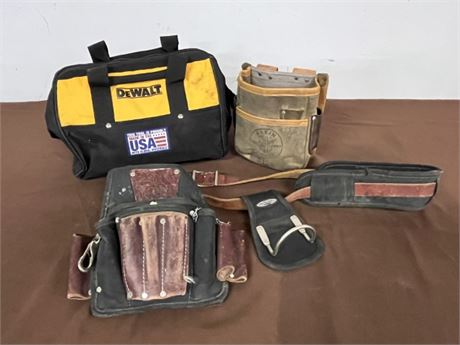Assorted Electricians Tool Bags