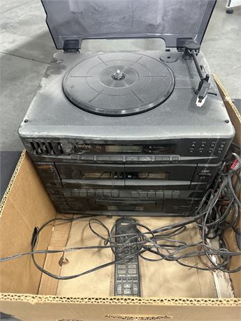 Samsung Radio with Record Player, Tape Deck, CD player