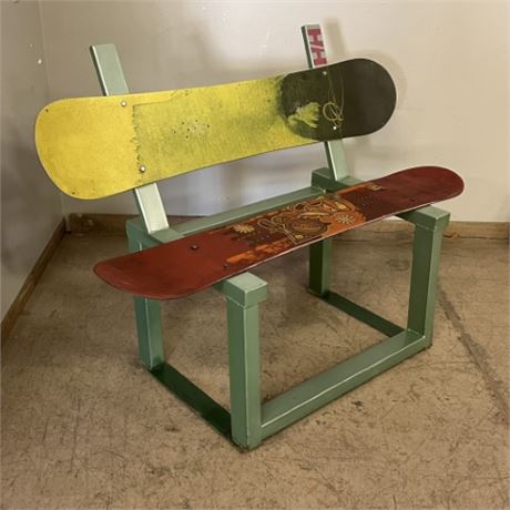 Cool Snowboard Bench - 57x29x40