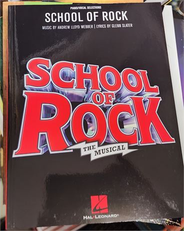 New School of Rock Piano Vocal Selections From The Musical Of The Same Name