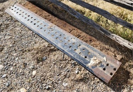 Heavy Iron Implement Blade - 1" Thick x 17"x 102"